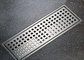 Pinzas de drenaje de piso de acero inoxidable multicanal que abren la abertura 6-8MM proveedor